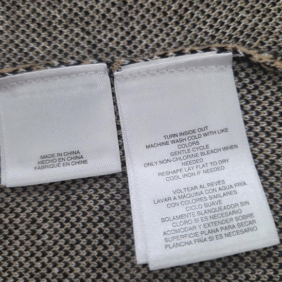 JONES STUDIO b Evan Picone Woman's Blush Pink Open Front Cardigan Sweater Size M - Picture 2 of 9